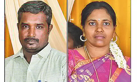 குடிபோதையில் தினமும் தகராறு: கணவனை கத்தியால் குத்திக்கொன்ற இளம்பெண்