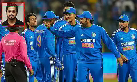 சிராஜ், துபே வெளியே.. ஆச்சரியமளிக்கும் வகையில் முதல் போட்டிக்கான இந்திய அணியை அறிவித்த ஸ்ரீசாந்த்