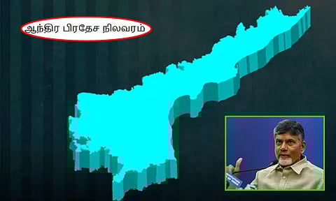 ஆந்திர பிரதேச நிலவரம்: தெலுங்கு தேசம்-16, ஒய்.எஸ்.ஆர். காங்கிரஸ்-4, பா.ஜ.க.-3, ஜே.என்.பி.-2 இடங்களில் முன்னிலை