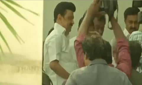 டெல்லி புறப்பட்டார் முதல்-அமைச்சர் மு.க.ஸ்டாலின்