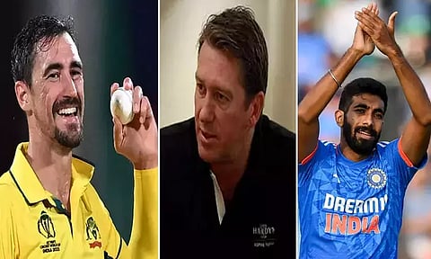 ஆஸ்திரேலியாவுக்கு ஸ்டார்க்...இந்தியாவுக்கு பும்ரா..ஆனால்..- மெக்ராத்