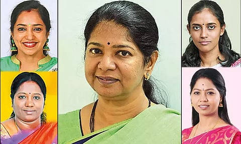 நாடாளுமன்றம் செல்லும் 5 பெண் தமிழக எம்.பி.க்கள்