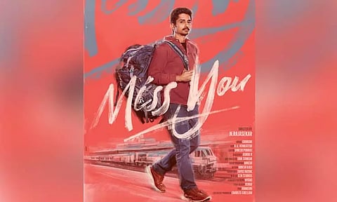 'மிஸ் யூ' படத்தின் பர்ஸ்ட் லுக் போஸ்டர் வெளியீடு