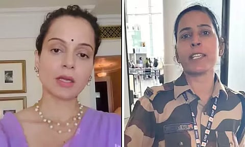 அம்மாவின் மரியாதைக்காக ஆயிரம் வேலைகளையும் இழக்க தயார் - கங்கனாவை அறைந்த பெண் காவலர்