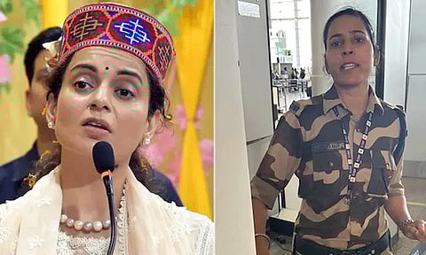 Punjab Farmers supports CISF who slapped Kangana