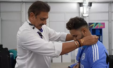 Image Crab On Video Posted By @BCCI 