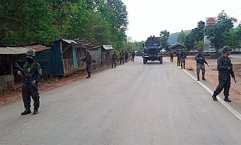 பாதுகாப்பு பணியில் ஈடுபட்டுள்ள வீரர்கள் (கோப்பு படம்)