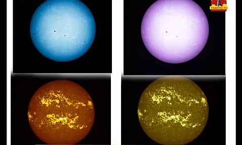 சூரிய புயலின்போது ஆதித்யா எல்1 விண்கலம் எடுத்த புகைப்படம் வெளியீடு