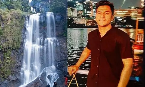 நண்பர்களுடன் சுற்றுலா: அருவியில் குளித்தபோது இளைஞருக்கு நேர்ந்த சோகம்