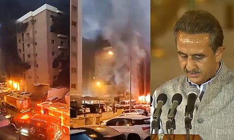 வெளியுறவுத்துறை இணை மந்திரி குவைத் பயணம்