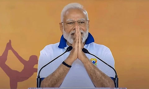 21-ந் தேதி காஷ்மீரில் யோகா தின நிகழ்ச்சி; பிரதமர் மோடி பங்கேற்கிறார்