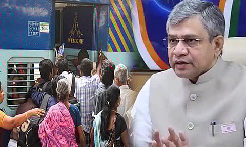 முன்பதிவு பெட்டிகளில் சாதாரண பயணிகள் பயணிப்பதை தடுக்க நடவடிக்கை: மத்திய மந்திரி அதிரடி உத்தரவு