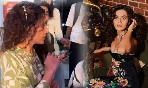 Taapsee Pannu gets angry, ignores fan request for a selfie: ‘Please hatt jaiye