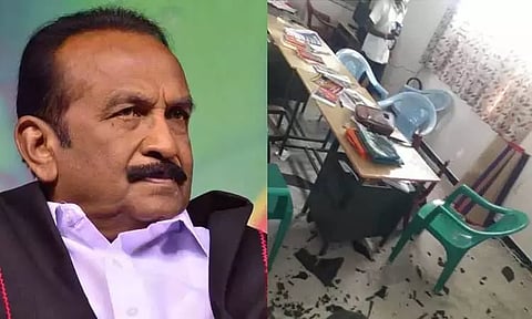 நெல்லையில் மார்க்சிஸ்ட் கம்யூனிஸ்ட் கட்சி அலுவலகம் மீது தாக்குதல் - வைகோ கண்டனம்