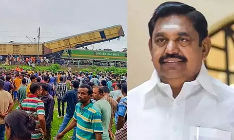 விபத்துகள் நிகழாவண்ணம் ரெயில்வே போக்குவரத்தை சரிவர கண்காணிக்க வேண்டும் - எடப்பாடி பழனிசாமி வலியுறுத்தல்