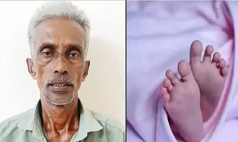 பிறந்து 38 நாட்களே ஆன குழந்தையை கொன்ற தாத்தா... போலீசில் பரபரப்பு வாக்குமூலம்