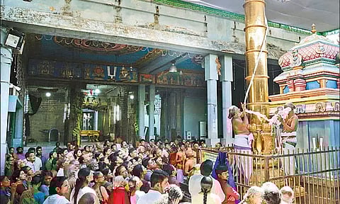 Narasimhar brahmotsavam at Parthasarathy temple