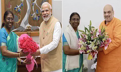 ஜனாதிபதி திரவுபதி முர்முவுக்கு மோடி, அமித்ஷா பிறந்தநாள் வாழ்த்து