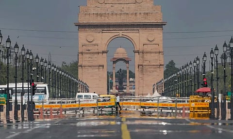 Scorching heat wave in North India