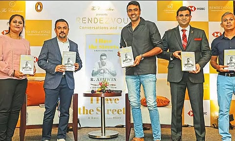 கிரிக்கெட்டில் சந்தித்த அனுபவம் குறித்து இந்திய வீரர் அஸ்வின் எழுதிய புத்தகம் வெளியீடு