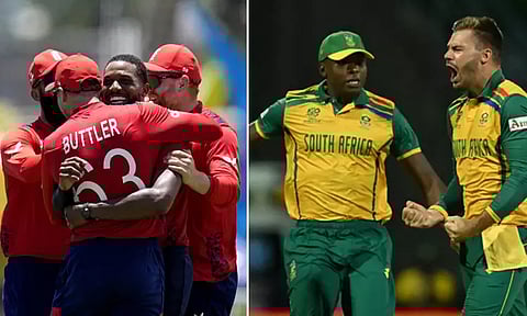 டி20 உலகக்கோப்பை: அரையிறுதிக்கு முன்னேறிய இங்கிலாந்து மற்றும் தென் ஆப்பிரிக்கா