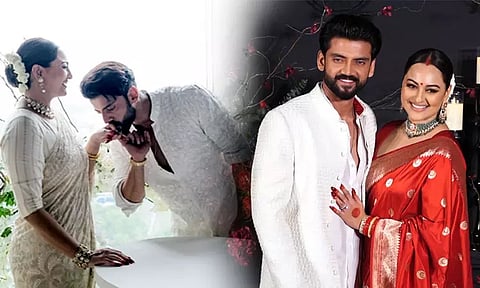 Sonakshi Sinha-Zaheer Iqbal's reception: Rekha, Aditi Rao Hydari, Siddharth, Kajol to Salman Khan; who wore what