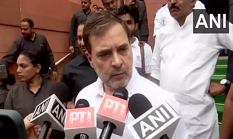 சபாநாயகர் பதவிக்கு ஆதரவு; ஆனால்... - ராகுல் நிபந்தனை