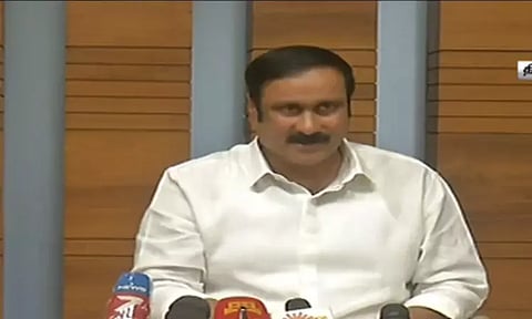 சாதிவாரி கணக்கெடுப்பு நடத்த மாநில அரசுக்கு உரிமை உண்டு - அன்புமணி ராமதாஸ்