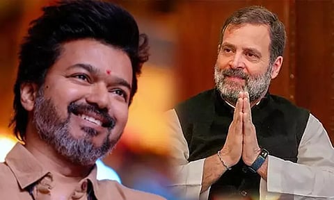 ராகுல் காந்திக்கு வாழ்த்து தெரிவித்த விஜய்