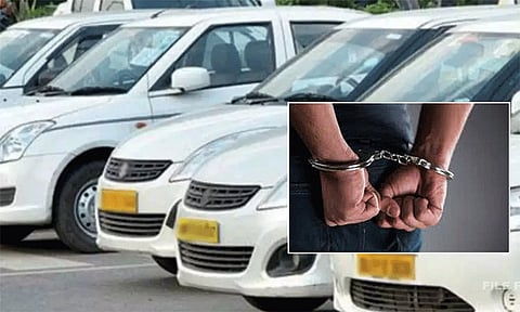 பெண் பயணியிடம் அத்துமீறல்; வாடகை கார் டிரைவர் கைது