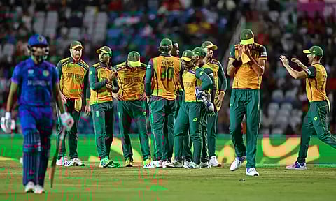 டி20 உலகக்கோப்பை: ஆப்கானிஸ்தானை வீழ்த்தி முதன்முறையாக இறுதிப்போட்டிக்கு முன்னேறிய தென் ஆப்பிரிக்கா
