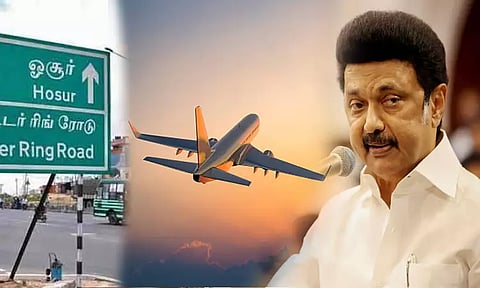 ஓசூரில் பன்னாட்டு விமான நிலையம்: முதல்-அமைச்சர் மு.க.ஸ்டாலின் அறிவிப்பு