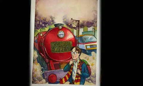 அதிக விலைக்கு ஏலத்தில் வாங்கப்பட்ட 'ஹாரி பாட்டர்' வரைபடம்