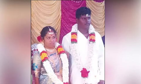 கணவனை கழுத்தை இறுக்கி கொன்ற மனைவி