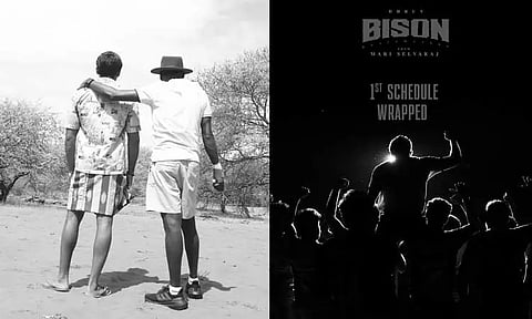 துருவ் விக்ரம் நடிக்கும் 'பைசன்' படத்தின் முதல்கட்ட படப்பிடிப்பு நிறைவு