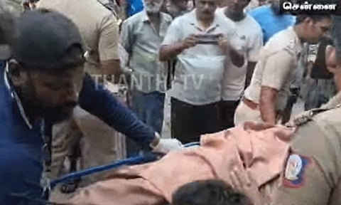 சென்னை புளியந்தோப்பு குடியிருப்பில் லிப்ட் அறுந்து விழுந்து ஒருவர் பலி