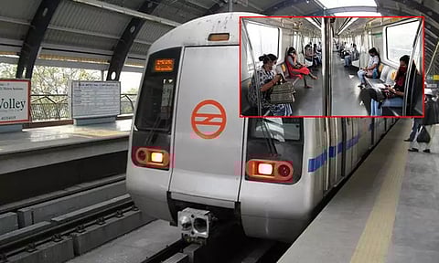 டெல்லி மெட்ரோவில் நேற்று ஒரே நாளில் 69 லட்சம் பேர் பயணம்