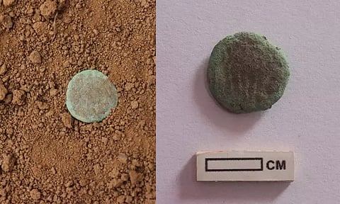 ராஜராஜன் காலச் செம்பு நாணயம் கண்டெடுப்பு - அமைச்சர் தங்கம் தென்னரசு தகவல்