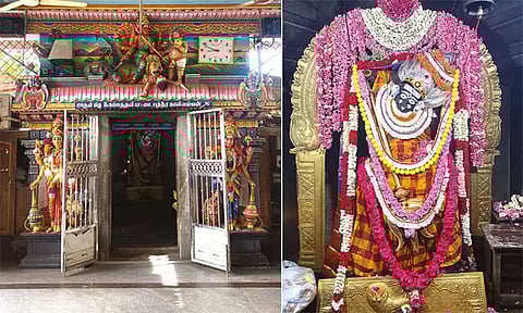 Thanjavur Nisumba Soodhani temple Vada Bhadra Kali Amman Temple