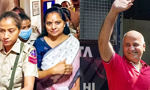 மதுபான கொள்கை முறைகேடு வழக்கு: சிசோடியா, கவிதாவின் நீதிமன்ற காவல் நீட்டிப்பு