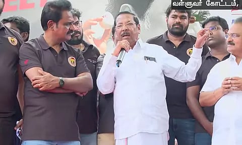 ஆர்.எஸ்.பாரதி சர்ச்சை பேச்சு