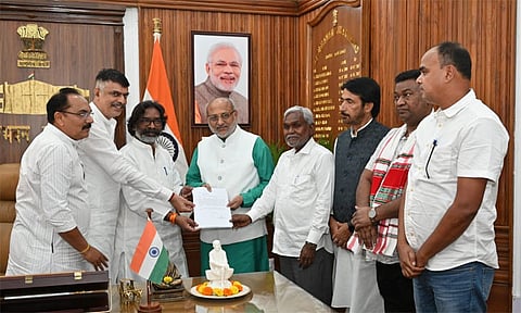 ஜார்கண்ட் முதல்-மந்திரி சம்பாய் சோரன் ராஜினாமா