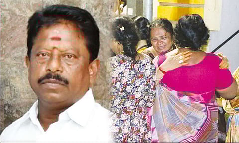 சேலத்தில் அதிமுக நிர்வாகி வெட்டிக்கொலை