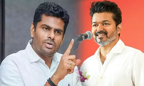 விஜய் பேசியது பாஜகவின் வளர்ச்சிக்கு உதவும் - அண்ணாமலை