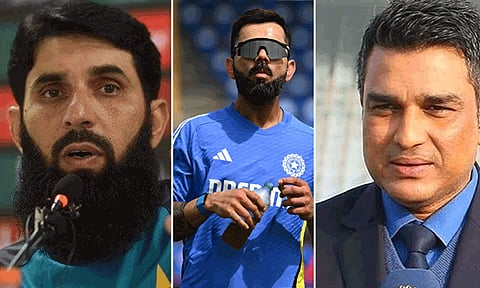 டி20 உலகக்கோப்பை இறுதிப்போட்டி: விராட் கோலி குறித்த மஞ்ச்ரேக்கர் விமர்சனத்திற்கு மிஸ்பா உல் ஹக் பதிலடி