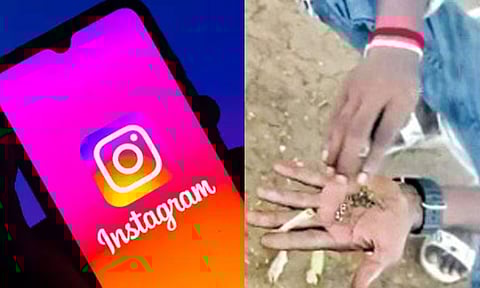 'ரீல்ஸ்' மோகத்தால் எல்லை மீறும் சம்பவம்: கஞ்சா புகைப்பது போன்று 'இன்ஸ்டாகிராமில்' வீடியோ பதிவிட்ட வாலிபர்கள்