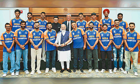 இளம் வீரர்களான ரோகித் மற்றும் விராட் 2028 வரை விளையாடுவார்கள் - பிரதமர் மோடி