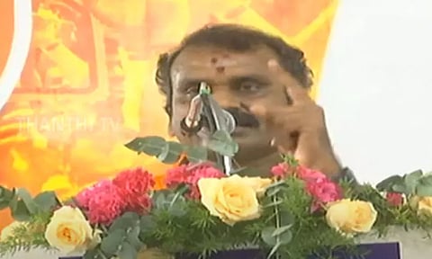 '2026-ல் தமிழ்நாட்டின் சட்டமன்றத்திலும் செங்கோல் வைக்கப்படும்' - எல்.முருகன்