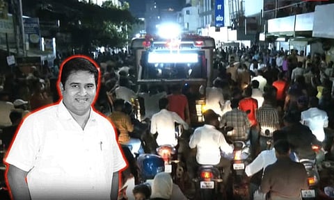 ஆம்ஸ்ட்ராங்கின் இறுதி ஊர்வலம்... வழிநெடுகிலும் மலர் தூவி அஞ்சலி செலுத்தும் பொதுமக்கள்