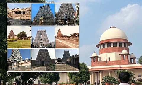 தமிழக கோவில் நன்கொடை நிதி எவ்வாறு செலவிடப்படுகிறது? - சுப்ரீம் கோர்ட்டு கேள்வி